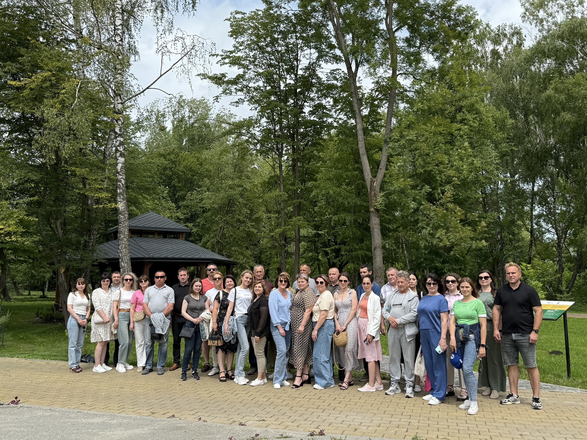 Основна частина конференції: візит до оздоровчо-туристичного простору «Соляна вежа»